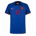 Herren Fußballbekleidung Niederlande Memphis Depay #10 Auswärtstrikot WM 2022 Kurzarm